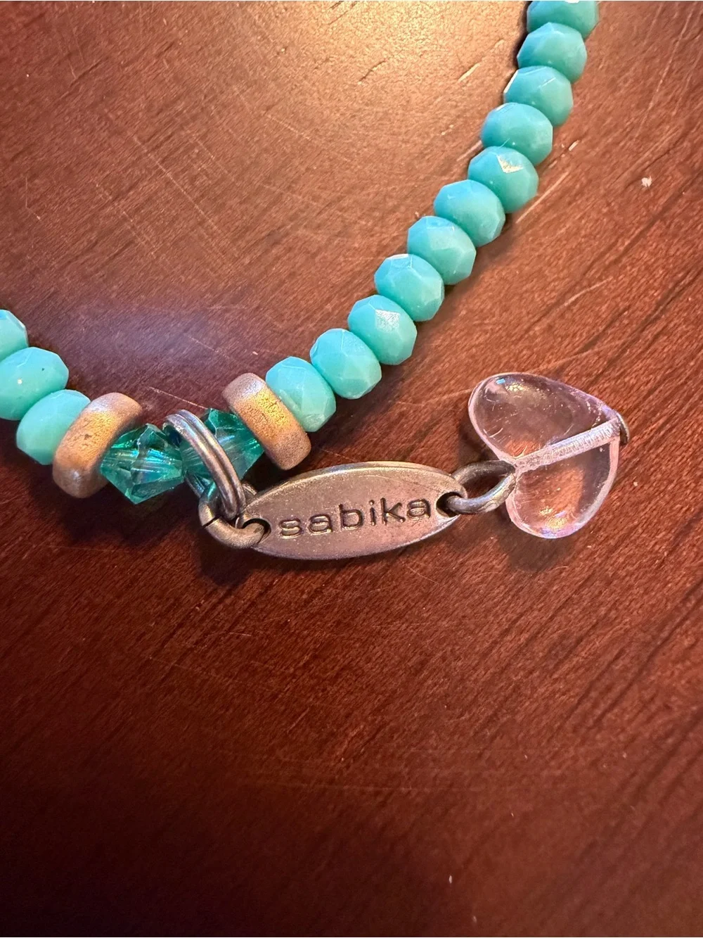 Sabika Turquoise Beaded Stretch Bracelet